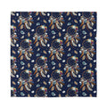 Floral Dream Catcher Pattern Print Silk Bandana