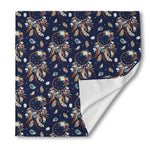 Floral Dream Catcher Pattern Print Silk Bandana