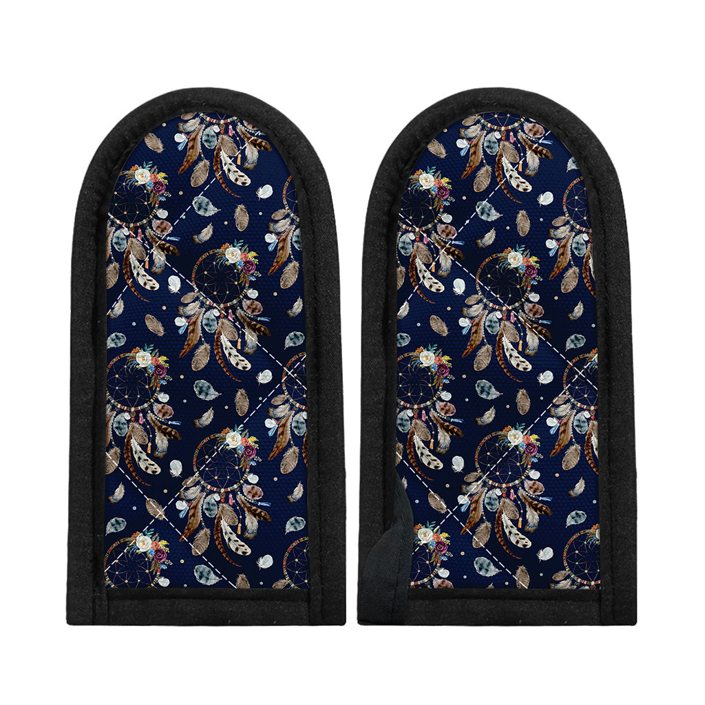 Floral Dream Catcher Pattern Print Skillet Handle Cover
