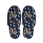 Floral Dream Catcher Pattern Print Slippers