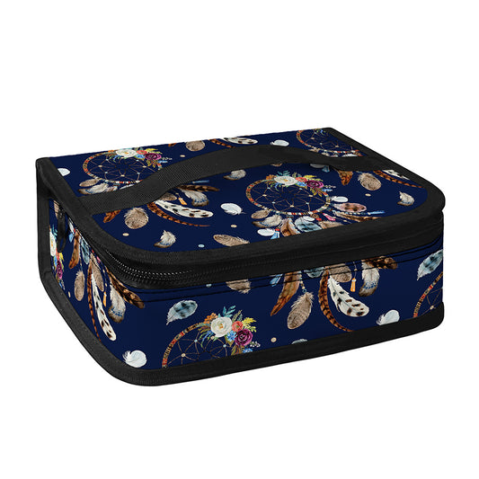 Floral Dream Catcher Pattern Print Small Lunch Bag