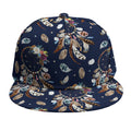 Floral Dream Catcher Pattern Print Snapback Cap