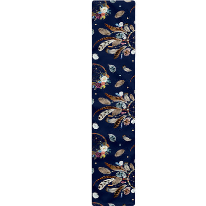 Floral Dream Catcher Pattern Print Table Runner