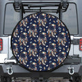 Floral Dream Catcher Pattern Print Tire Cover
