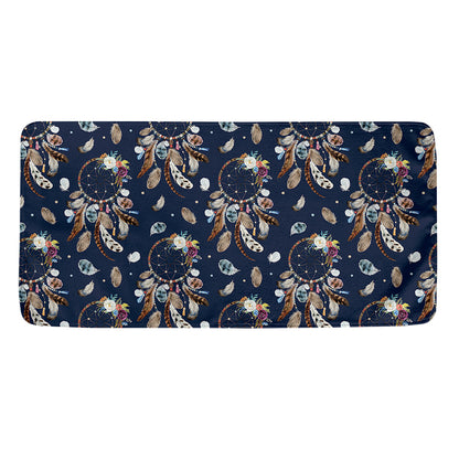 Floral Dream Catcher Pattern Print Towel