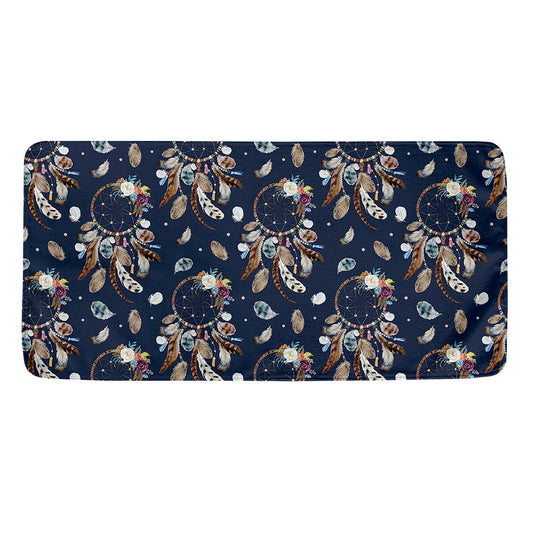 Floral Dream Catcher Pattern Print Towel