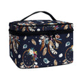 Floral Dream Catcher Pattern Print Travel Makeup Bag