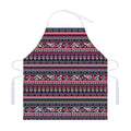 Floral Ethnic Pattern Print Adjustable Apron