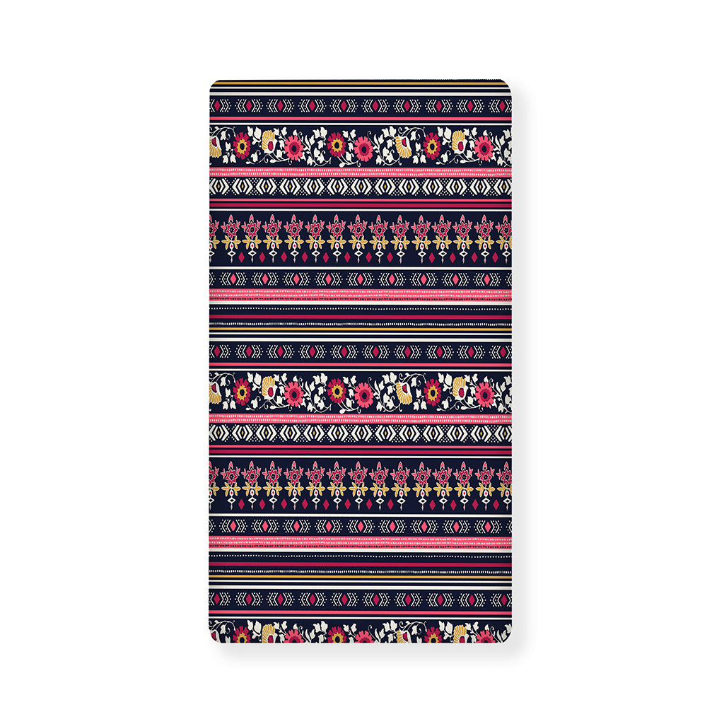 Floral Ethnic Pattern Print Baby Crib Sheet