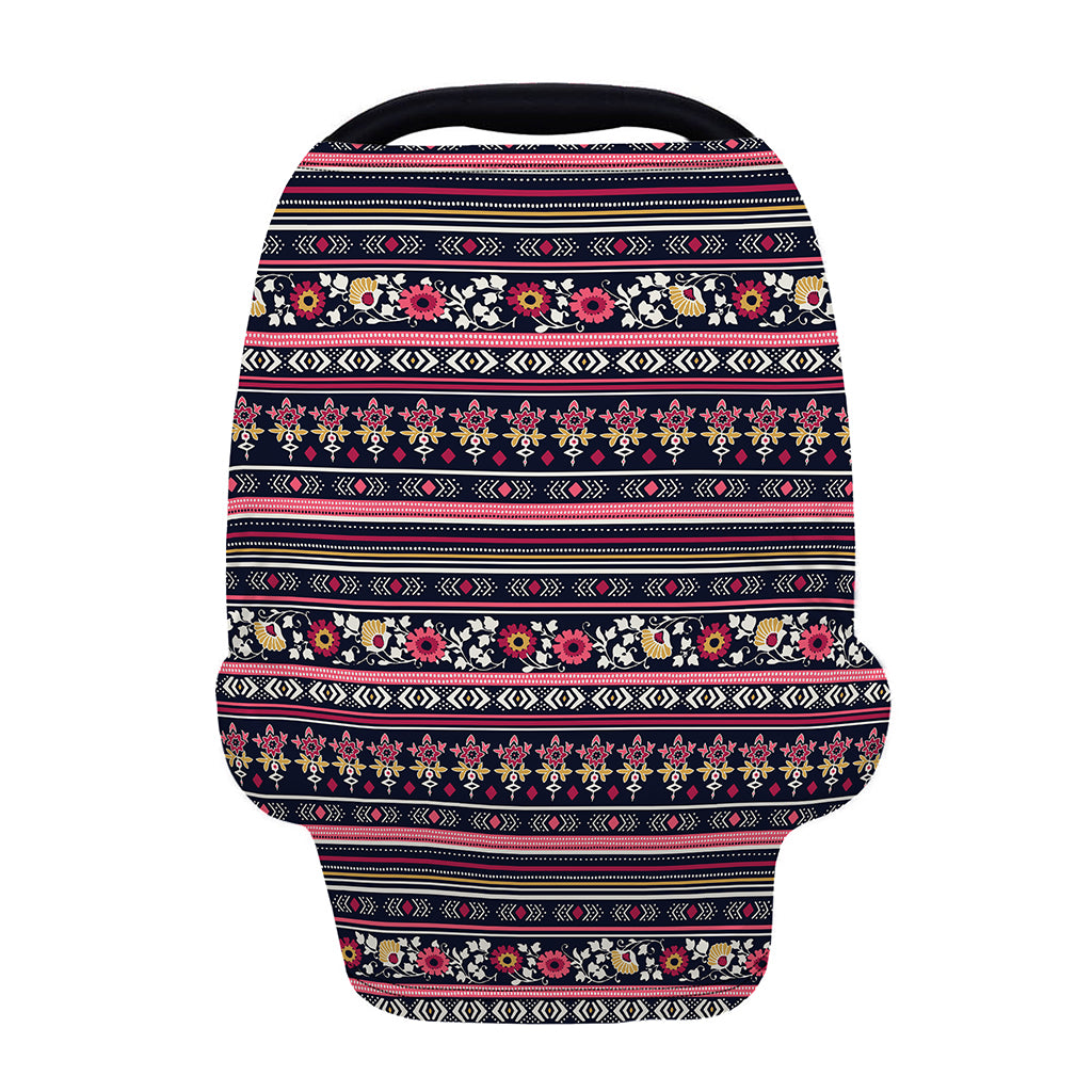 Floral Ethnic Pattern Print Baby Seat Cover