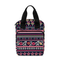Floral Ethnic Pattern Print Bible Tote Bag