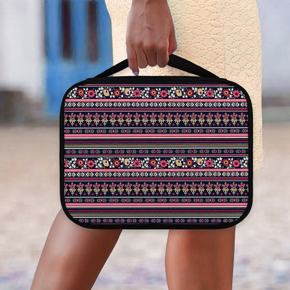 Floral Ethnic Pattern Print Classic Bible Case