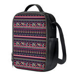 Floral Ethnic Pattern Print Crossbody Lunch Bag