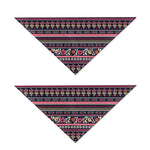 Floral Ethnic Pattern Print Dog Bandana