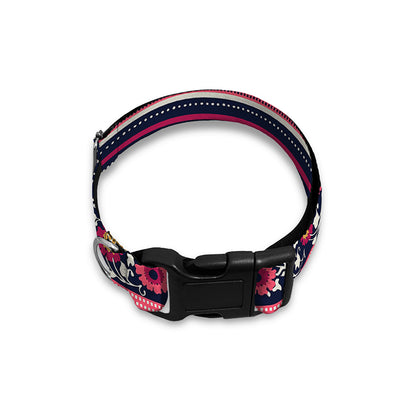 Floral Ethnic Pattern Print Dog Collar