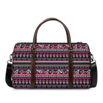 Floral Ethnic Pattern Print Duffle Bag