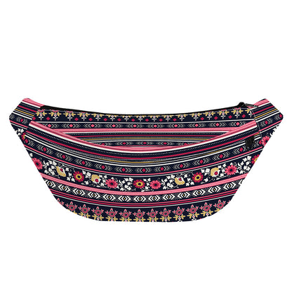 Floral Ethnic Pattern Print Fanny Pack