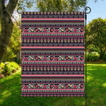Floral Ethnic Pattern Print Garden Flag