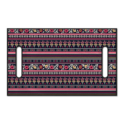 Floral Ethnic Pattern Print Golf Cart Seat Cover