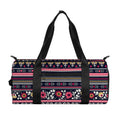 Floral Ethnic Pattern Print Gym Bag
