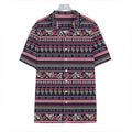 Floral Ethnic Pattern Print Hawaiian Shirt
