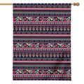 Floral Ethnic Pattern Print House Flag