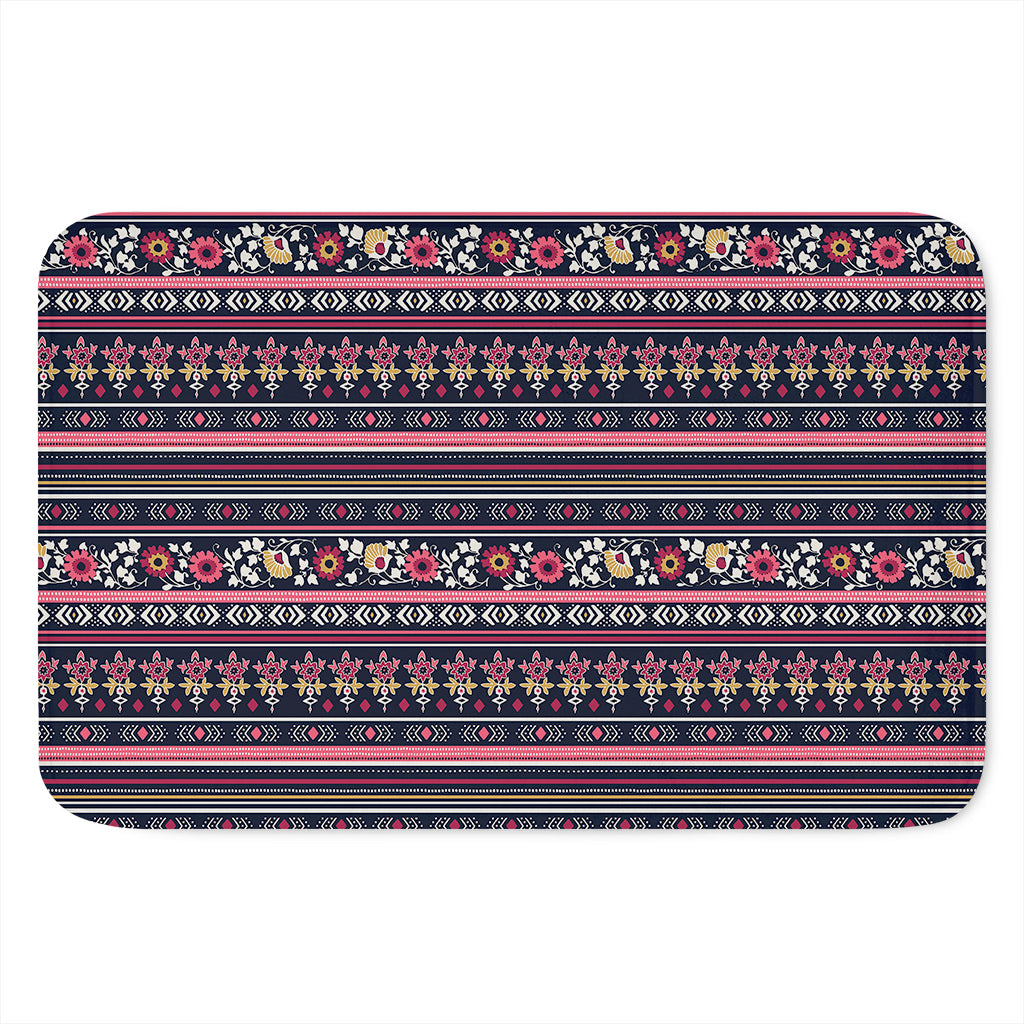 Floral Ethnic Pattern Print Indoor Door Mat