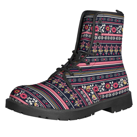 Floral Ethnic Pattern Print Backpack