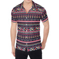 Floral Ethnic Pattern Print Men's Shirt