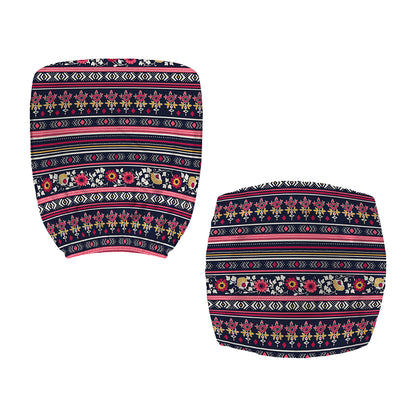 Floral Ethnic Pattern Print Office Chair Cover
