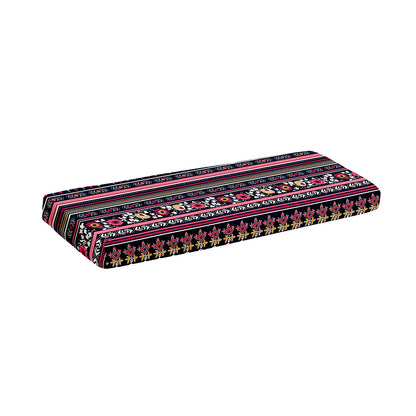 Floral Ethnic Pattern Print Piano Keyboard Cover