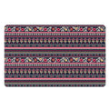 Floral Ethnic Pattern Print Polyester Doormat