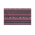 Floral Ethnic Pattern Print Polyester Flag