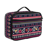 Floral Ethnic Pattern Print Portable Lunch Bag