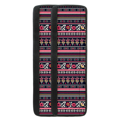Floral Ethnic Pattern Print Refrigerator Handle Covers