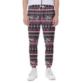 Floral Ethnic Pattern Print Joggers