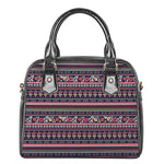 Floral Ethnic Pattern Print Shoulder Handbag