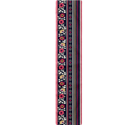 Floral Ethnic Pattern Print Table Runner