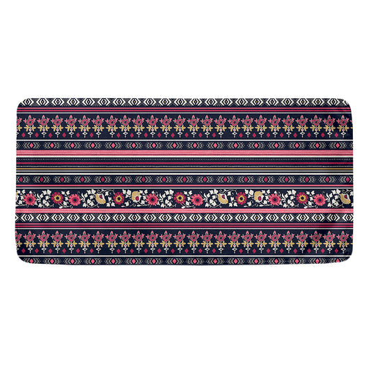 Floral Ethnic Pattern Print Towel
