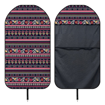 Floral Ethnic Pattern Print Waterproof Car Seat Cover