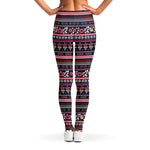 Floral Ethnic Pattern Print Women's Leggings