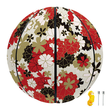 Floral Kimono Pattern Print Basketball