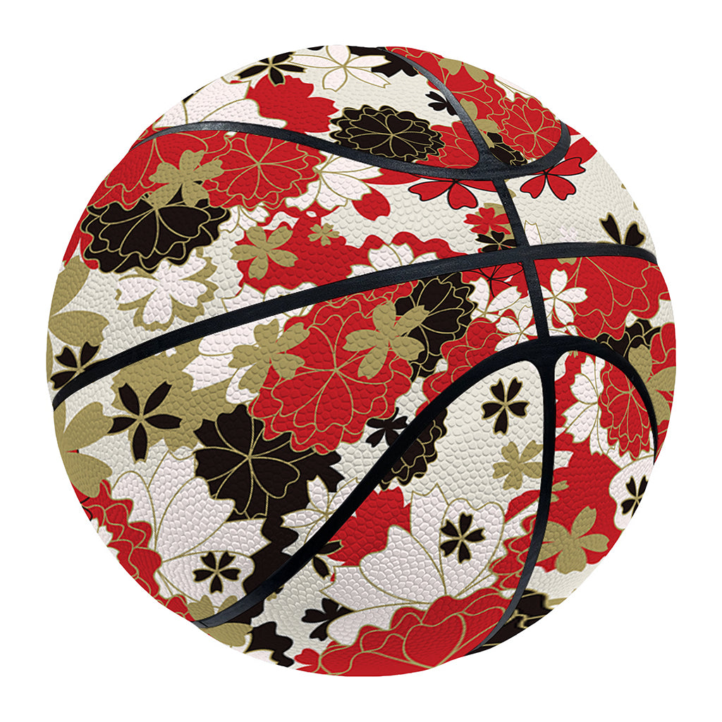 Floral Kimono Pattern Print Basketball
