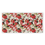 Floral Kimono Pattern Print Beach Towel