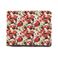 Floral Kimono Pattern Print Bifold Wallet