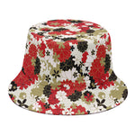 Floral Kimono Pattern Print Bucket Hat