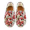 Floral Kimono Pattern Print Casual Shoes