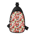 Floral Kimono Pattern Print Sling Bag