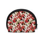 Floral Kimono Pattern Print Coin Purse