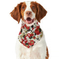 Floral Kimono Pattern Print Dog Bandana